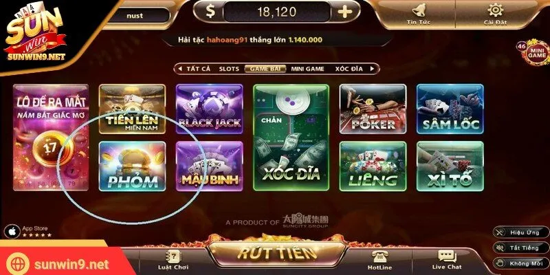 Game bài SUNWIN 14 Sunwin SUNWIN cung cấp list game bài đổi thưởng đa dạng