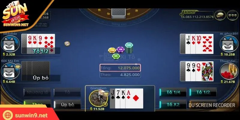 Cách Chơi Xì Tố Chuẩn Xác A - Z Từ Cơ Bản Đến Nâng Cao 4 Sunwin Cách chơi xì tố sống còn là biết cách kiểm soát vốn chơi