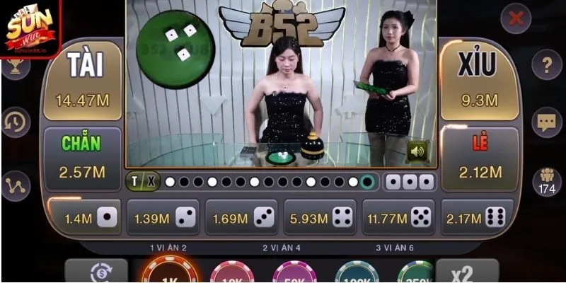 B52 Tài Xỉu – Tham Gia Cược Siêu Tốc Với Tỷ Lệ Thắng Cao Ngất 3 Sunwin Điểm nổi bật đặc biệt giúp trò chơi được yêu thích
