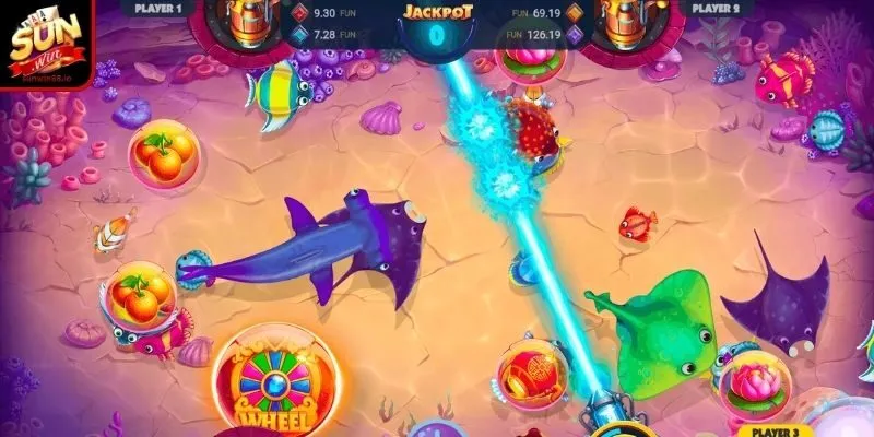 Bắn Cá Hải Vương Sunwin – Tựa Game Đổi Thưởng Siêu Hấp Dẫn 4 Sunwin Đồ họa cuốn hút mắt