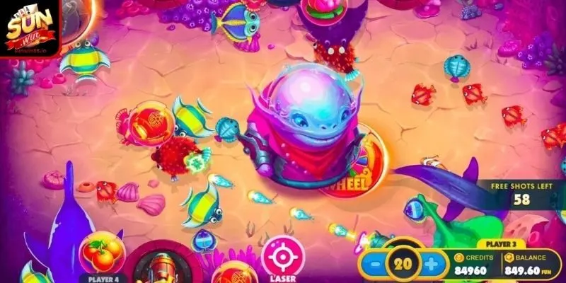Bắn Cá Nổ Hũ Sunwin Săn Thưởng Thực Với Jackpot Cực Đỉnh 11 Sunwin Nắm bắt cơ chế sát thương và thưởng