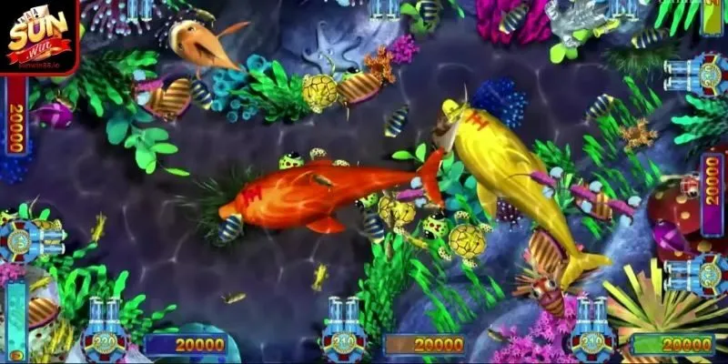 Sản phẩm Thunder God Fishing tại bắn cá Sunwin