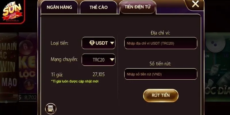 Khuyến Mãi Sunwin 3 Sunwin Chọn phương thức nạp hợp lệ khi tham gia khuyến mãi