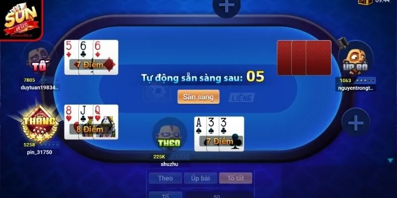 Liêng Sunwin – Siêu Phẩm Mạo Hiểm Tố Lớn Nhận Thưởng To 11 Sunwin Cách tính điểm và thứ hạng bài