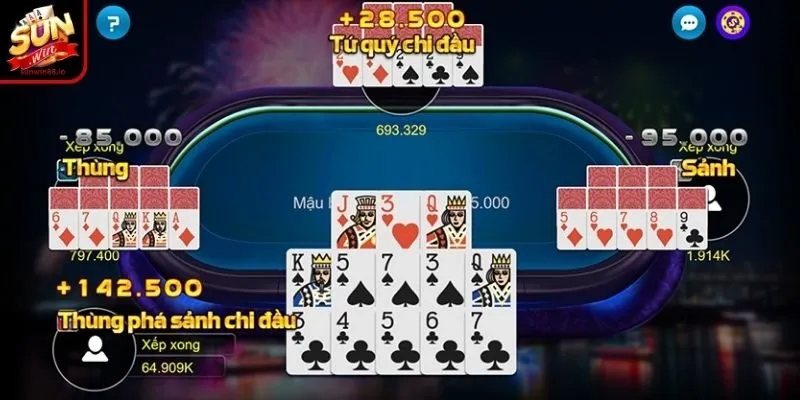 Mậu Binh Sunwin – Căng Thẳng Từng Nước Đi Thắng Lớn Dễ Dàng 3 Sunwin Cách tham gia và quy tắc so sánh chi