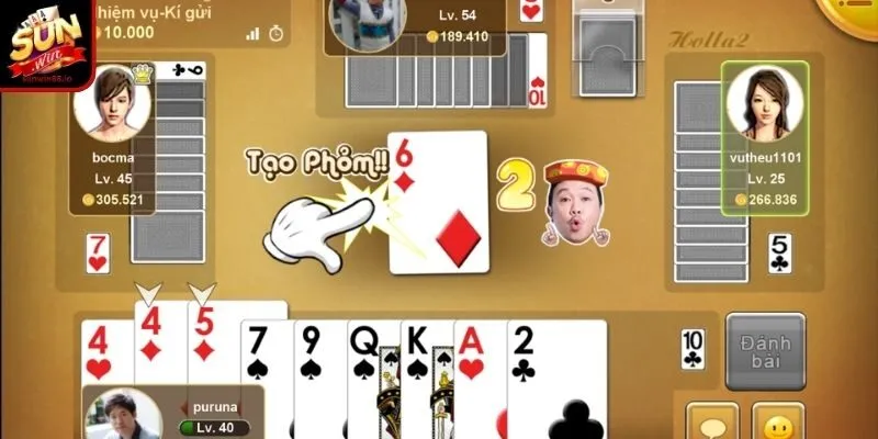 Phỏm Sunwin – Trải Nghiệm Đấu Trí Hấp Dẫn Từng Ván Bài 2 Sunwin Tổng quan về tựa game quốc dân phỏm Sunwin