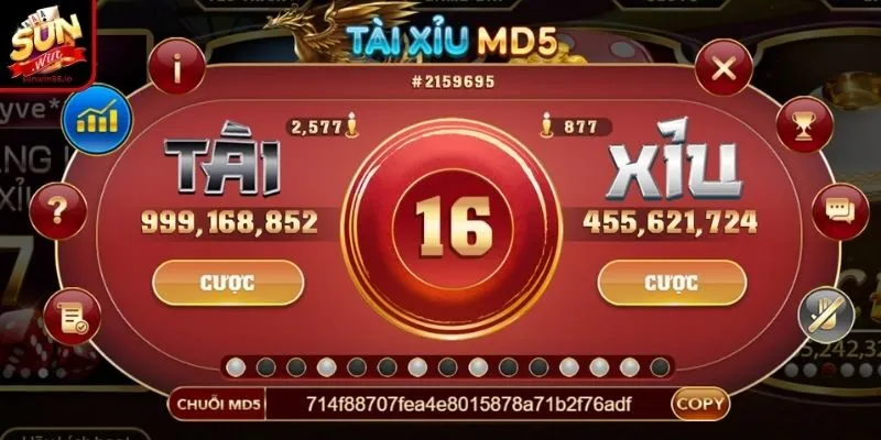 Tài xỉu MD5 Go88 – Cược minh bạch kết quả công bằng tuyệt đối 11 Sunwin Sức hấp dẫn của tựa game